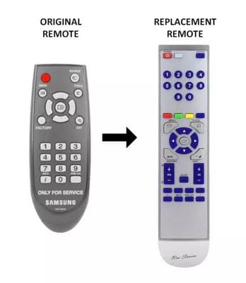 RM-Series Replacement Remote Control for Samsung Service Remote