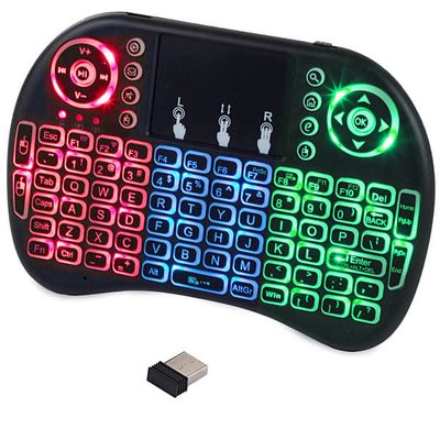Trådløst minitastatur Touchpad 2,4Ghz til IP TV og mere