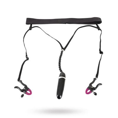 Stringtruse med Vibrator og Klemmer