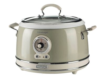Ariete Vintage 2904 - Riskokare/långsam kokare - 3.5 liter - 700 W - beige