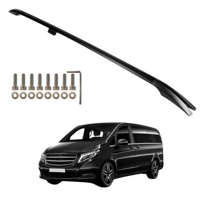 Takräcken MERCEDES W639 W447 VITO VIANO EXTRA LÅNG L3 SVARTA