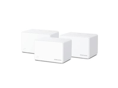 Mercusys Halo H80X (3-pack), Hvit, Innvendig lys, Mesh system, 650 m², Dobbelbånd (2.4 GHz / 5 GHz), Wi-Fi 6 (802.11ax)