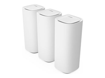 Linksys VELOP Pro 7 - Wi-Fi-system - (3 rutere) - inntil 9000 kvadratfot - maske 1GbE, 2.5GbE, Wi-Fi 7 - Wi-Fi 7 - Multibånd