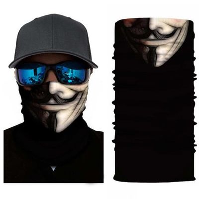Multifunktionell Halsvärmare Ansiktsmask Bandana Vendetta