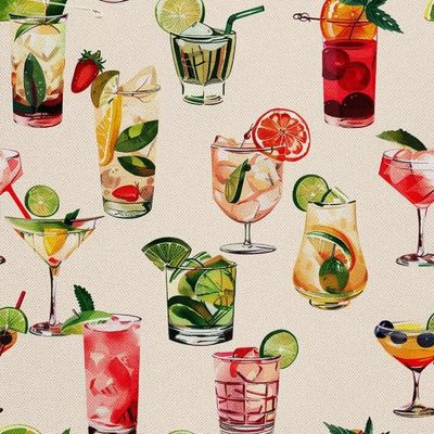 UTOMHUSDEKORATIVA TYGER OXFORD - Motiv Cocktail | DX8443