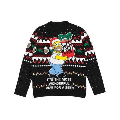 The Simpsons Mens Homer Simpson Christmas Jumper