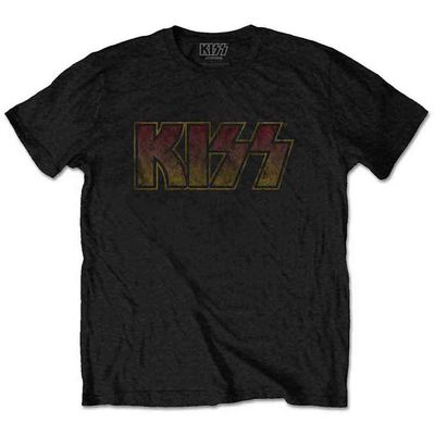 KISS Vintage Classic Band Logo T Shirt