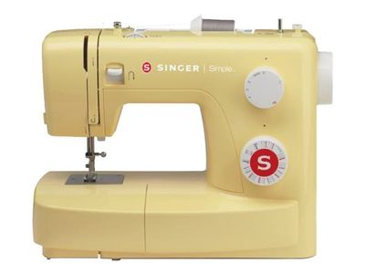 Singer 3223Y - Symaskin - 23 sting - 1 fireskrittsknappehull - gul