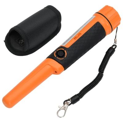 Pinpointer Metalldetektor med hög känslighet - Perfekt för både proffs och privat | Färg: Orange