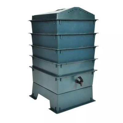 vidaXL Markkompost 4 brett 42x42x60 cm