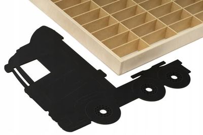 HYLLY HOT WHEELS -AUTOILLE 80 PAIKKAA AUTOJÄRJESTELIJÄLLE KUORMA-AUTOILLE