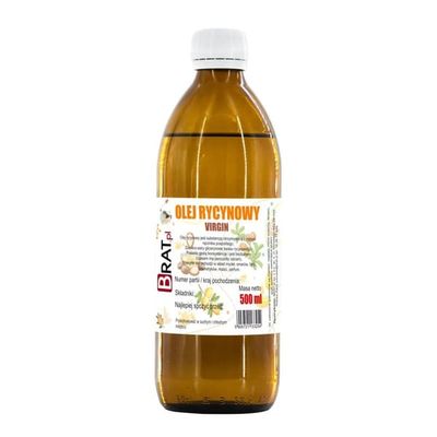 Ricinusolie 500ml - Brat.pl