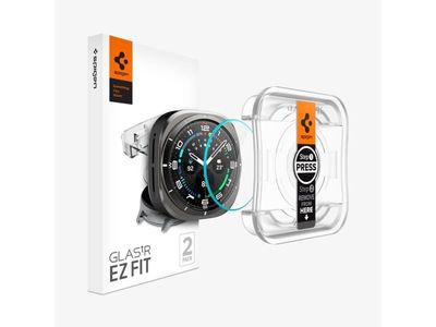Spigen GLAS.tR EZ Fit, Skärmskydd, Smartwatch, Transparent, Samsung, Galaxy Watch Ultra (47mm), Härdat glas
