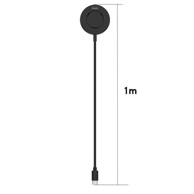 Ladekabel med USB-C til Garmin Fenix 8 / 7X / 6S Pro - Svart