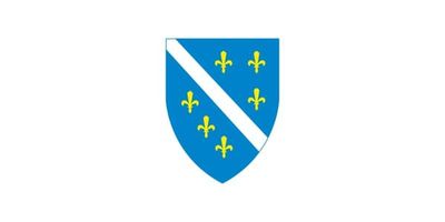 Bosnia flagg (1992-1998)