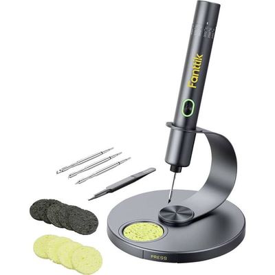 Fanttik Lödkolvset 3.65 V 12 W Pennspets 200 - 450 °C inkl. Lödspets
