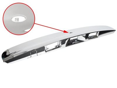 Nissan Qashqai J10 06-13 KROM bagklapbeklædning + SMART KEY hul