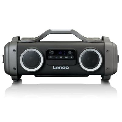 Lenco SPR-200BK Boombox m. Blåtann