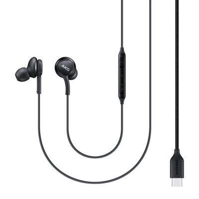 AKG in-ear hovedtelefoner med ledning, USB-C stik, sort