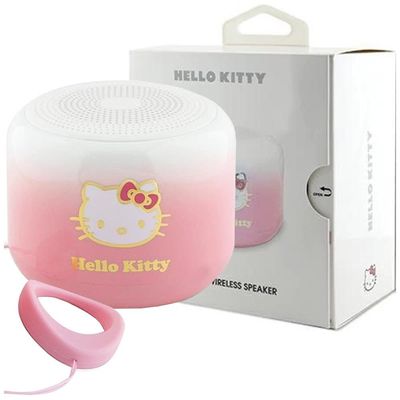 Hello Kitty Elektroplate Gradient Bluetooth-høyttaler - Rosa