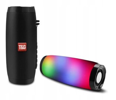 TG-157 trådlös Bluetooth Boombox Led-högtalare