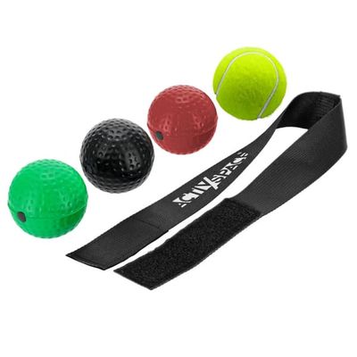 4x FIGHT REFLEX BALL + taske