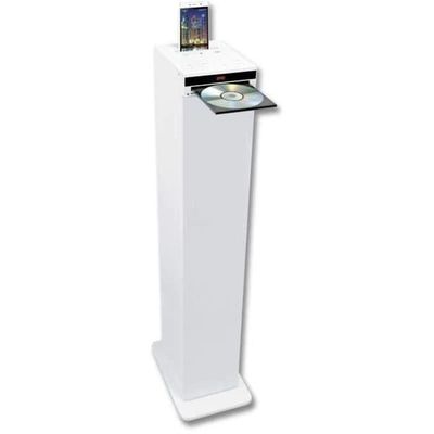INOVALLEY HP32-CD-W Bluetooth ljudsystem - CD-spelare - FM-radio - 4x15W högtalare - vit