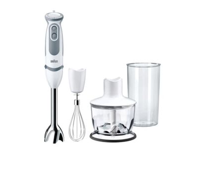Braun Multiquick 5 Vario MQ 5235 WH - Handmixer - 1 kW - vit / grå