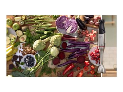 Bosch Serie | 6 ErgoMaster MSM6M810 - Handmixer - 1.2 kW - rostfritt stål