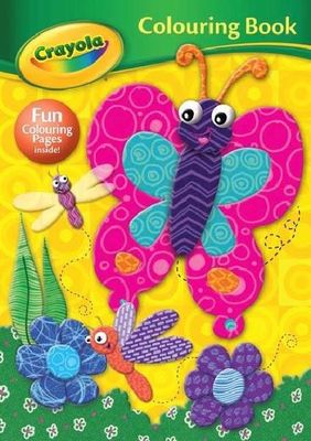 Crayola malebok 48 sider med dyremotiv hobby