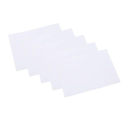 INF Vanntette selvklebende laglapper 5 stk Hvit 20x10 cm