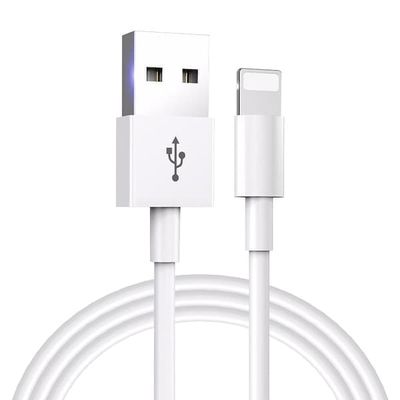 2-Pakkaus iPhone-laturi - 1 METER - Lataus- ja synkronointikaapeli