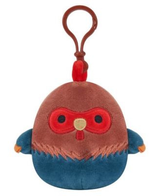 Squishmallows fiolett Den lilla blekksprut 9cm klemme