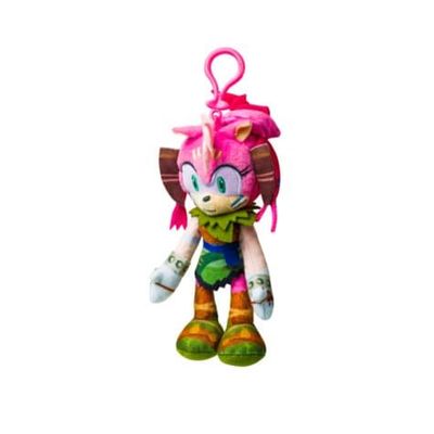 Sonic Prime plysj med klips 15 cm