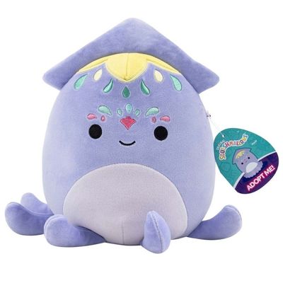 Adopt Me Squishmallows Myk leketøy 20 cm Squid