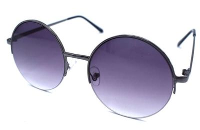 Mørke runde solbriller - KOST