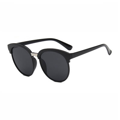 Big Black Retro solbriller sort