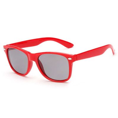 Små solbriller til børn - Wayfares Børns Solglasses - Rød