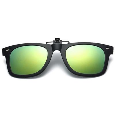 Klipp -på solbriller Wayfarer - Relial Green Mirror Glass