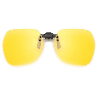 Klipp -på solbriller for briller - NightVision Yellow