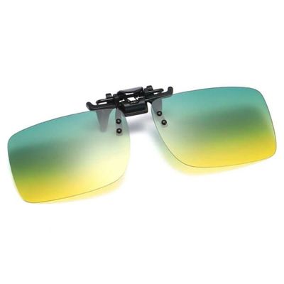 Clip-on solbriller dag/nat natvision glas 41x58mm