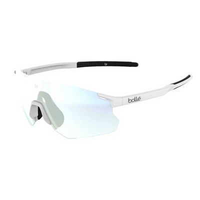 Bolle Solbriller Icarus Hvid Phantom Clear Green/CAT 1-3