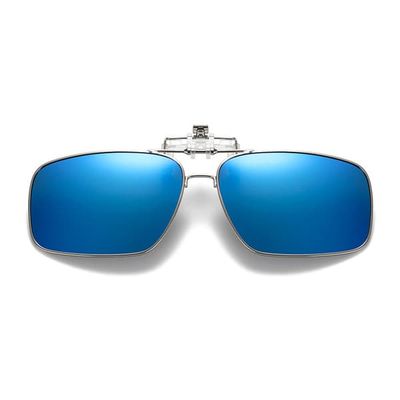 Flip Up Metal Clip-on solbriller Flip Up Blue