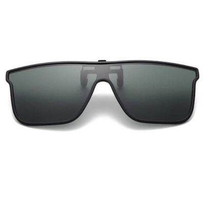 Sport Clip On Solbriller Flip Up Green