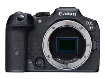 Canon EOS R7 - Digitalkamera - speilløst - 32.5 MP - 4K / 60 fps - kun hus - Wi-Fi, Bluetooth - svart