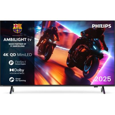 Philips 85" MLED910 – 4K QD Mini-LED Ambilight-TV