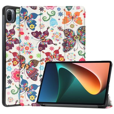 Slim Fit Deksel Til Xiaomi Pad 5 - Sleep/Wake Up - Sommerfugler