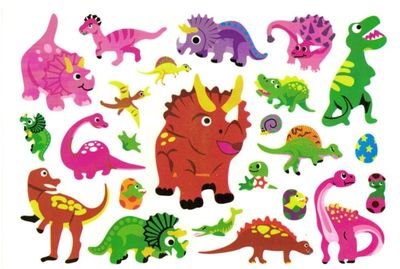 Dinosaurer 15 stk tatoveringer for barn tatovering midlertidige