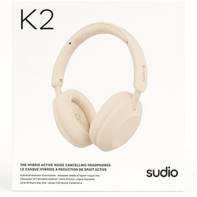 Sudio K2 ANC wireless over-ear headphones New