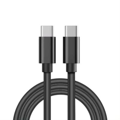 Pikalaturi USB-C-USB-C-kaapeli - 3 METRIÄ - 25W Lataus- ja Synkronointikaapeli MUSTA